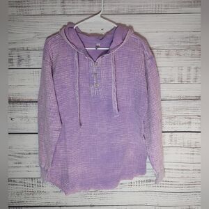 Zenana Outfitters Lavender Cotton Top